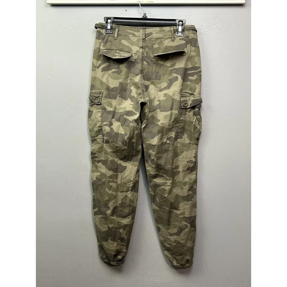 Garage Cargo Pants Womens 3 Green Camo Ripstop Jogger Utility 100044083